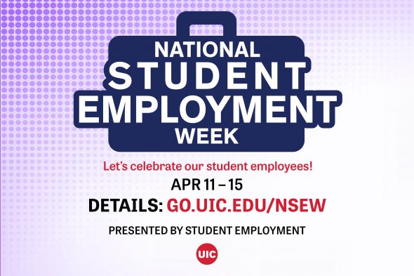 Text says "National Student Employment Week"