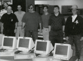 The ADN Operating Systems Support Group in 1998.