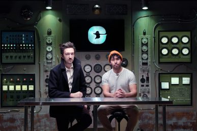 Viral internet sensations Shane Madej (right) and Ryan Bergara w