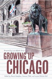 Book cover of “Growing Up Chicago".