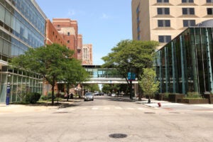 Intersection of Taylor Street and Wood Street