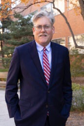 Dean of Pharmacy, Glen Schumock headshots 2023, Photo by Jenny Fontaine, University of Illinois Chicago