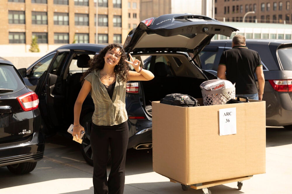 University of Illinois Chicago's move-in weekend was filled with excitement, energy and emotional goodbyes from family and friends.