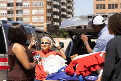 University of Illinois Chicago's move-in weekend was filled with excitement, energy and emotional goodbyes from family and friends.