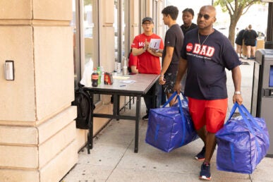 University of Illinois Chicago's move-in weekend was filled with excitement, energy and emotional goodbyes from family and friends.