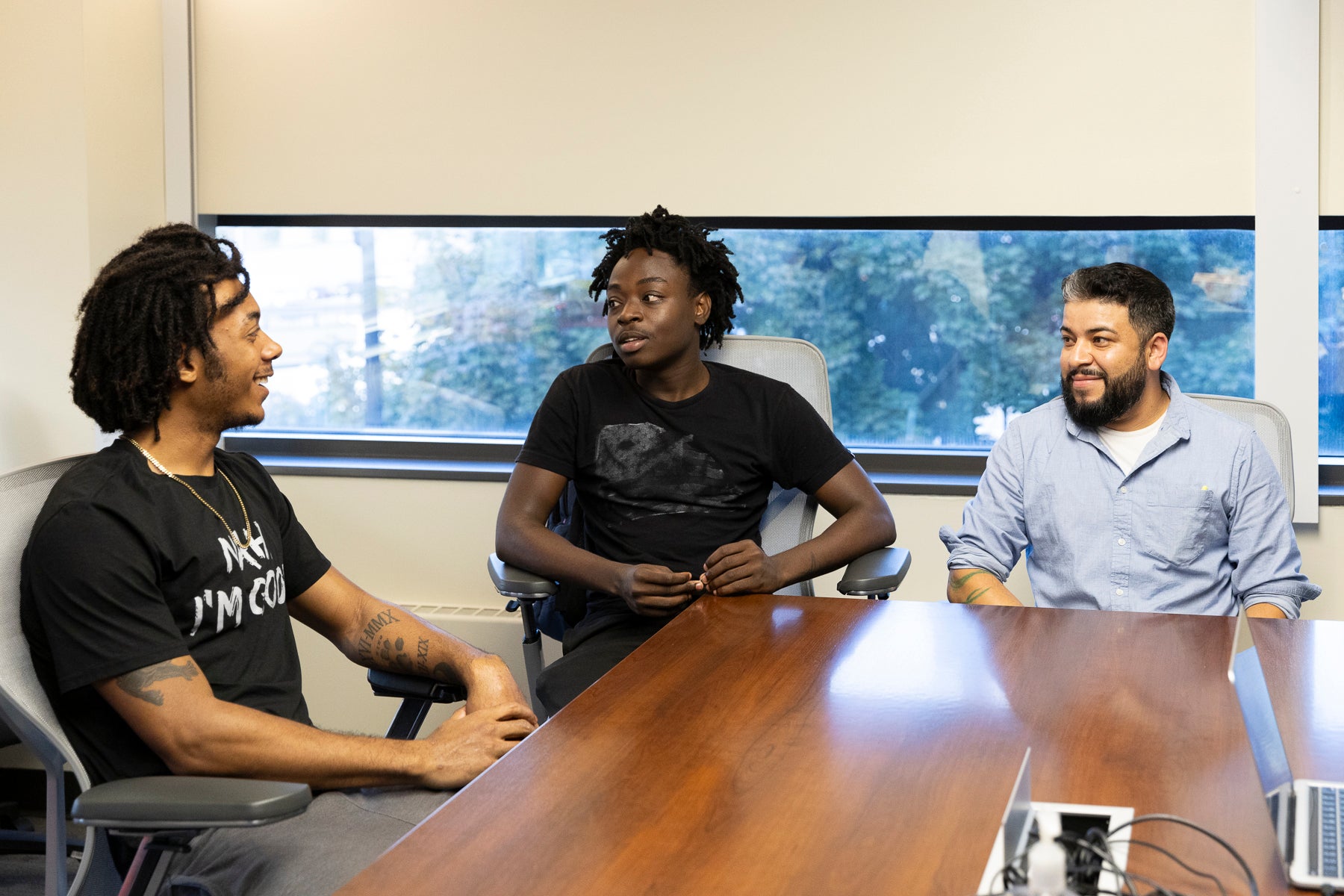 Students take part in a recent Brothers Teaching class.