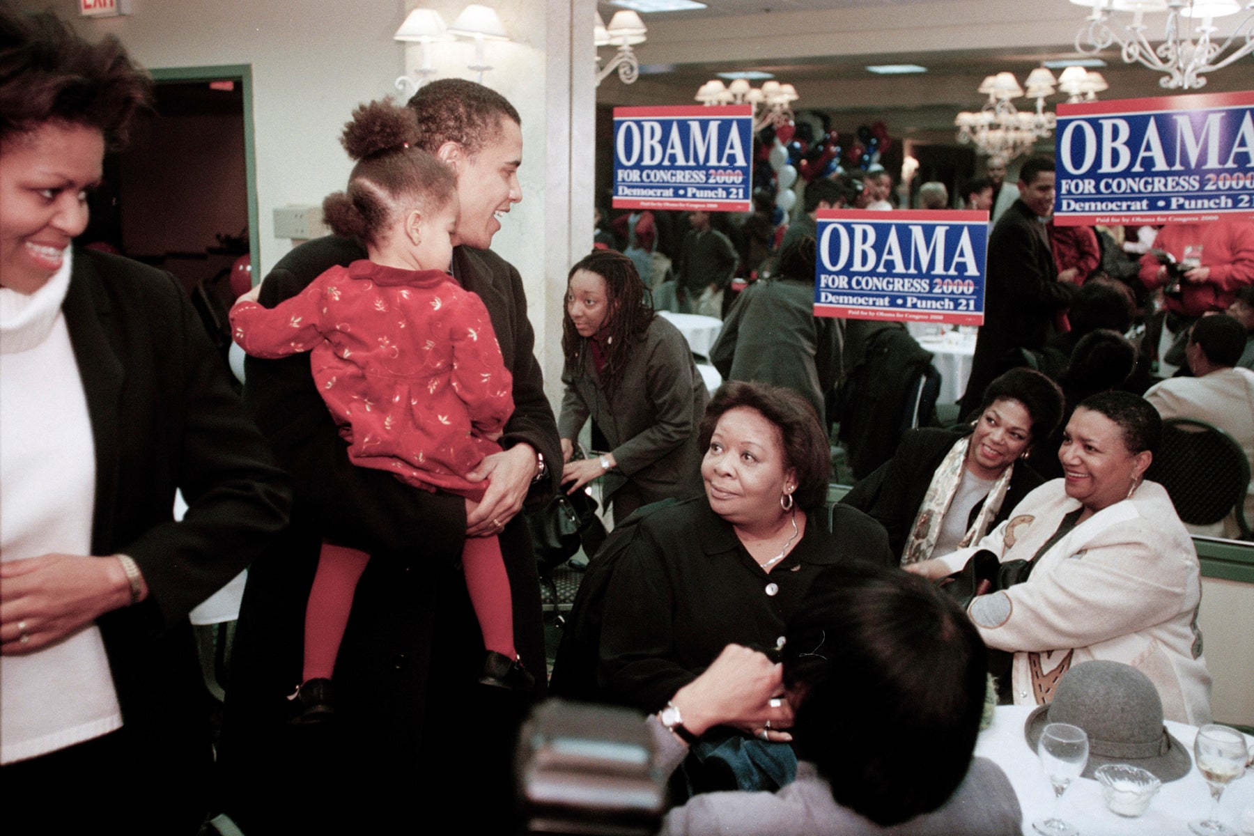 Barack Obama, the Democratic candidate for 1st District Represen | UIC ...