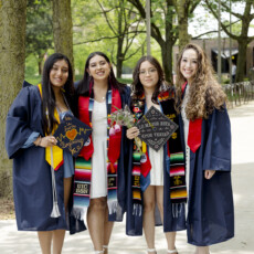 Spring commencement for the UIC College of Nursing on Thursday, May 2, 2024. (Photo: Martin Hernandez/UIC)