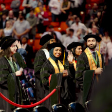 Spring commencement for the UIC College of Medicine on Friday, May 3, 2024. (Photo: Martin Hernandez/UIC)