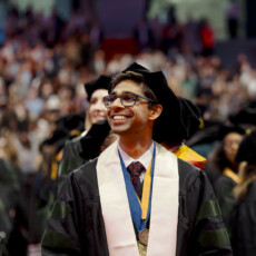 Spring commencement for the UIC College of Medicine on Friday, May 3, 2024. (Photo: Martin Hernandez/UIC)