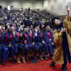 Spring commencement for the UIC College of Urban Planning and Public Affairs on Friday, May 3, 2024. (Photo: Jenny Fontaine/UIC)